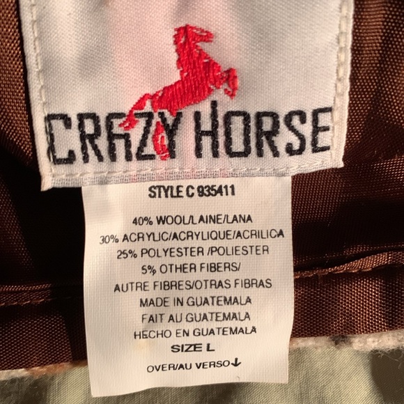 Women’s brown plaid wool blend wrap skirt size large - Picture 12 of 12